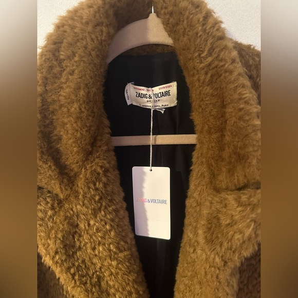 Zadig & Voltaire Miko Coat in Brown XS - Picture 4 of 7